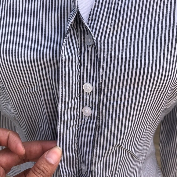 Cotton button down shirt Size Medium New w/o Tags - Picture 4 of 8